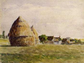 卡米耶 畢沙羅 Twilight, Eragny 卡米耶 畢沙羅 Twilight, Eragny